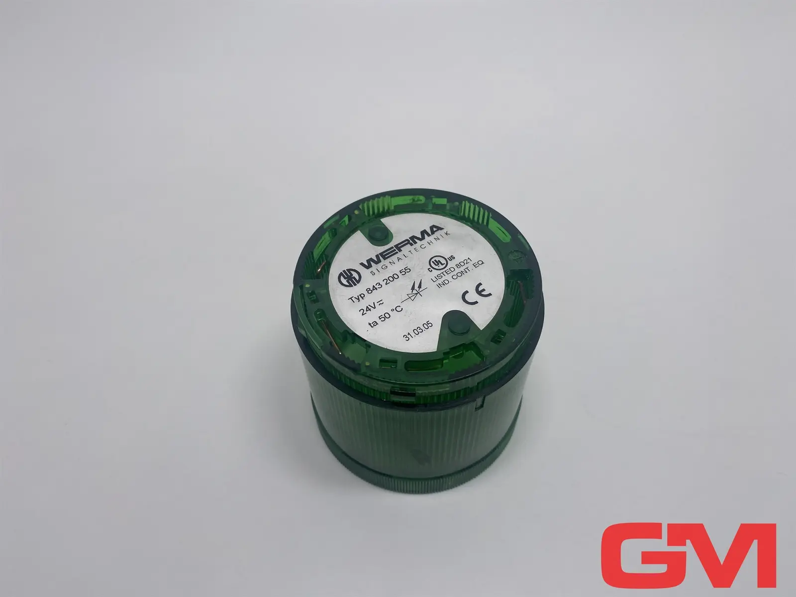 Produktfoto 1 von Werma LED-Dauerlichtelement 24VAC/DC GN 84320055 light element 843.200.55