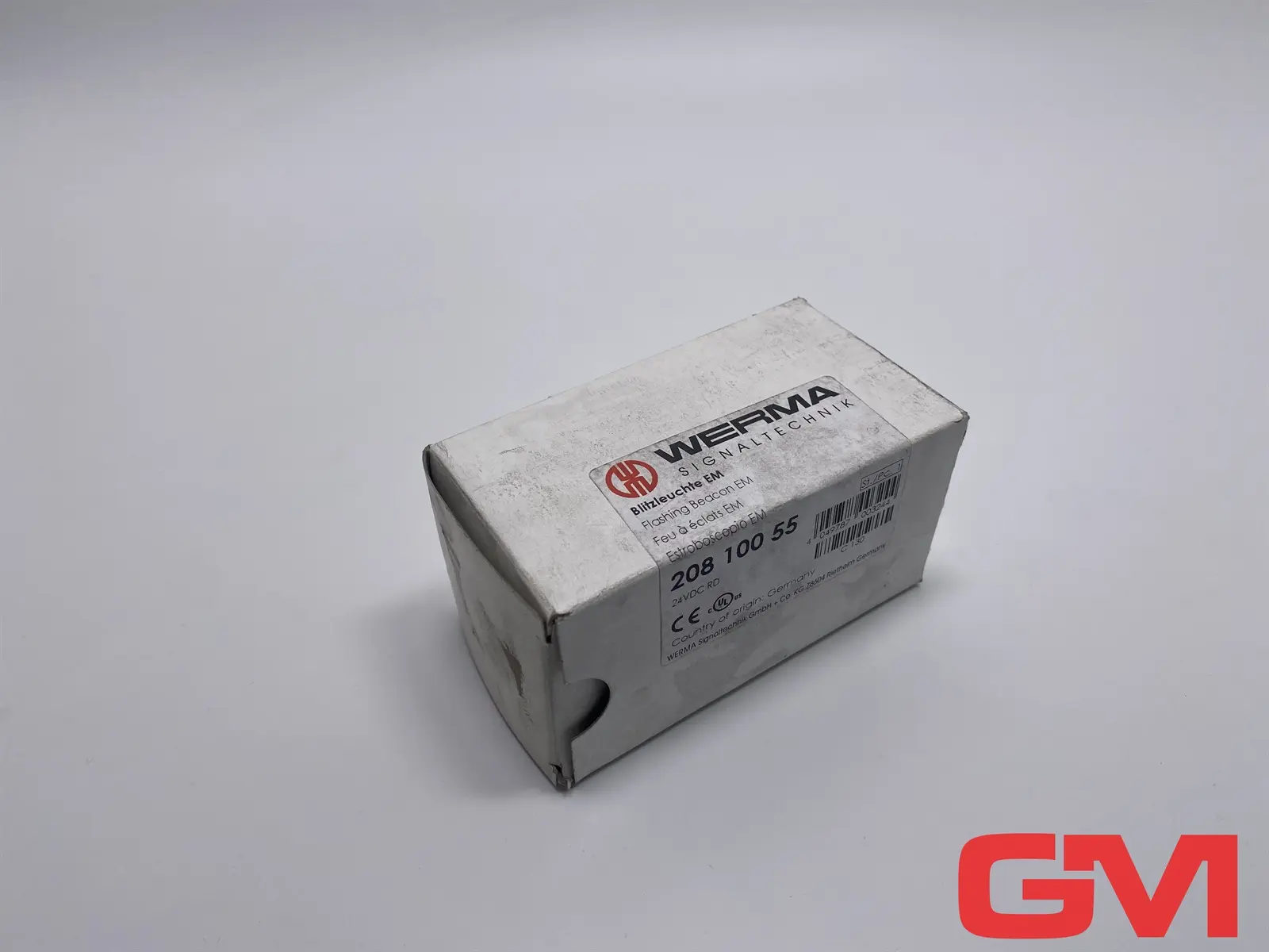 Produktfoto 1 von Werma Blitzleuchte EM 24VDC RD 20810055 flashing beacon EM 208.100.55