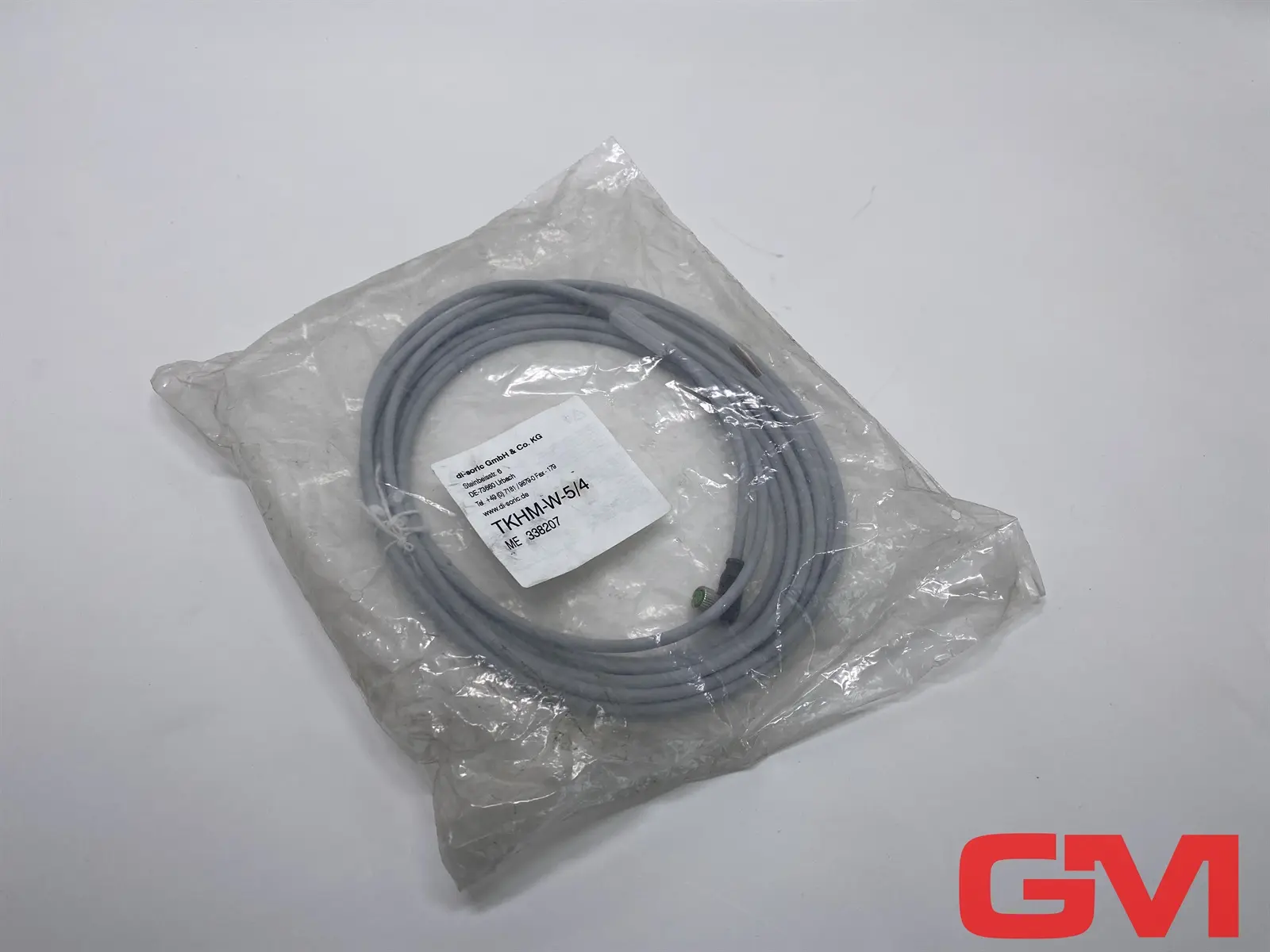 Produktfoto 1 von di-soric Anschlussleitung TKHM-W-5/4 Connection cable 201716 Buchse M8