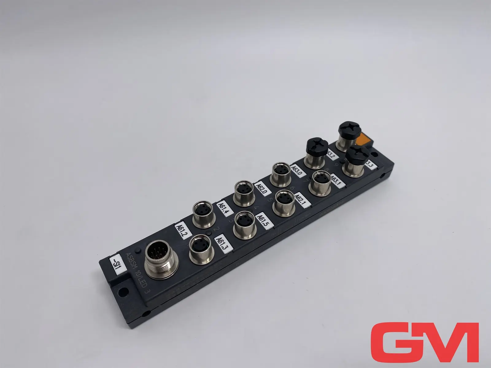 Produktfoto 1 von Lumberg Aktor-/Sensor-Verteiler ASBSM 10/LED 3 I/O Passive Distributor 65348