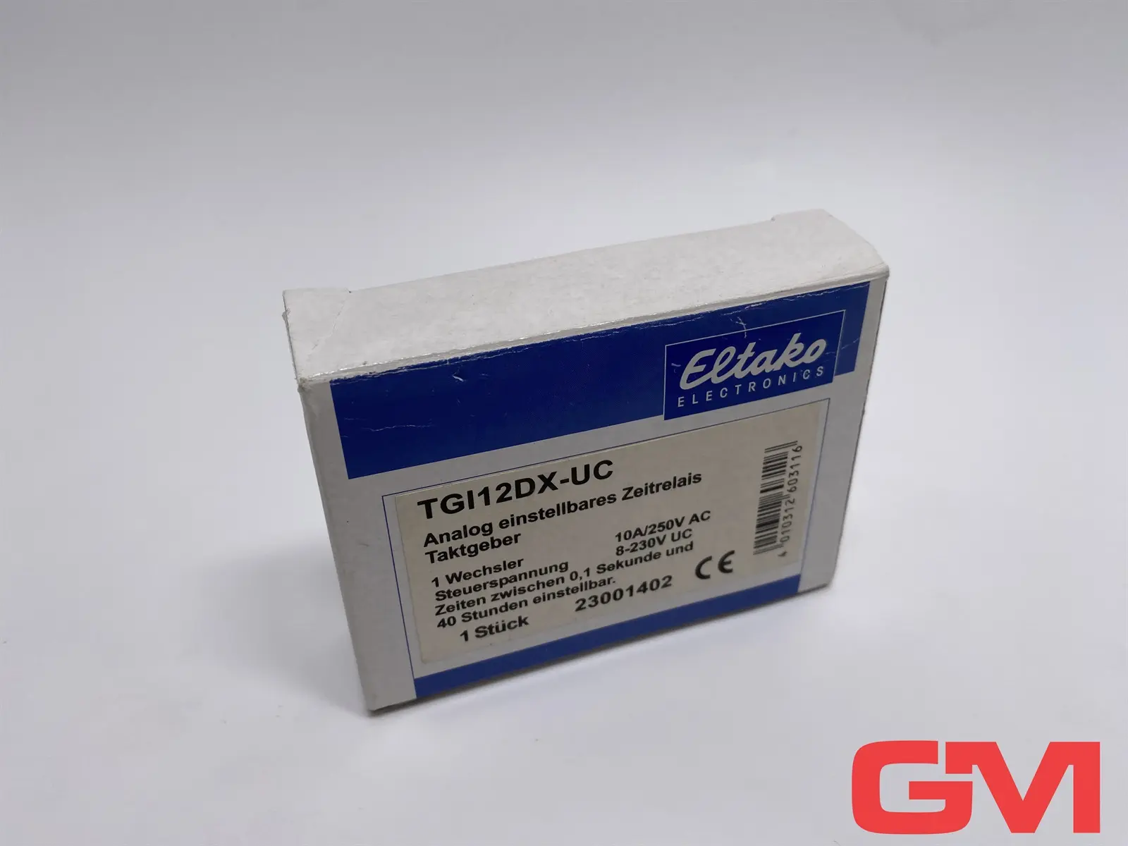 Produktfoto 1 von Eltako Zeitrelais Taktgeber TGI12DX-UC time relay 0,1s-40h 8-230V UC 23001402