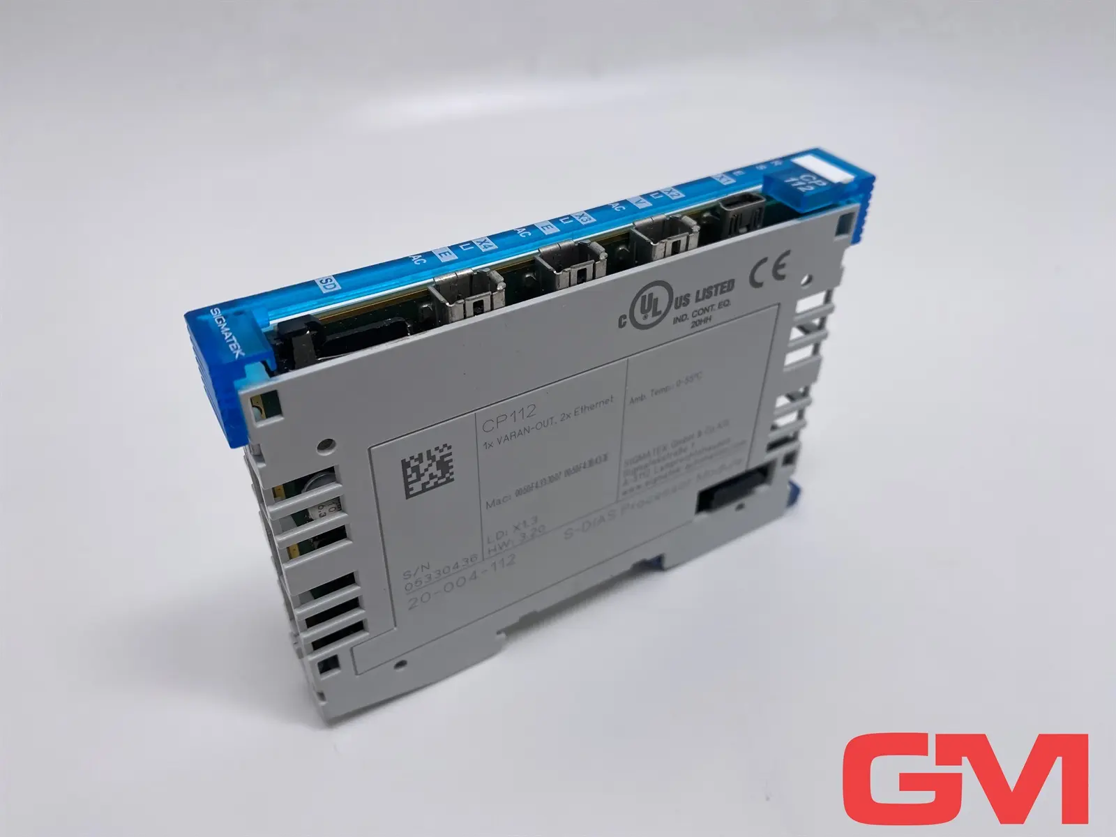 Produktfoto 1 von Sigmatek CPU-Modul CP112 S-DIAS processor module 20-004-112 LD X1.3 HW 3.20