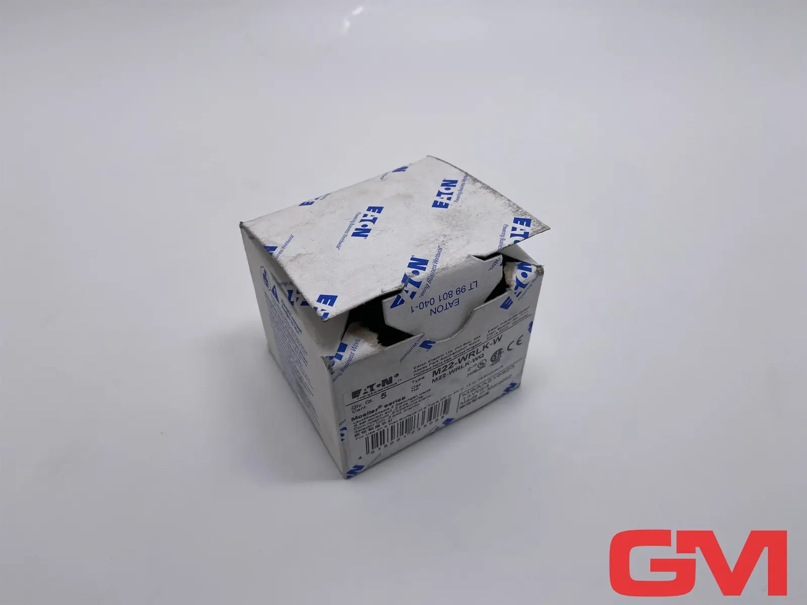 Produktfoto 1 von VE 5x Eaton Leuchtwahltaste M22-WRLK-W selector switch 2 Stellungen weiss