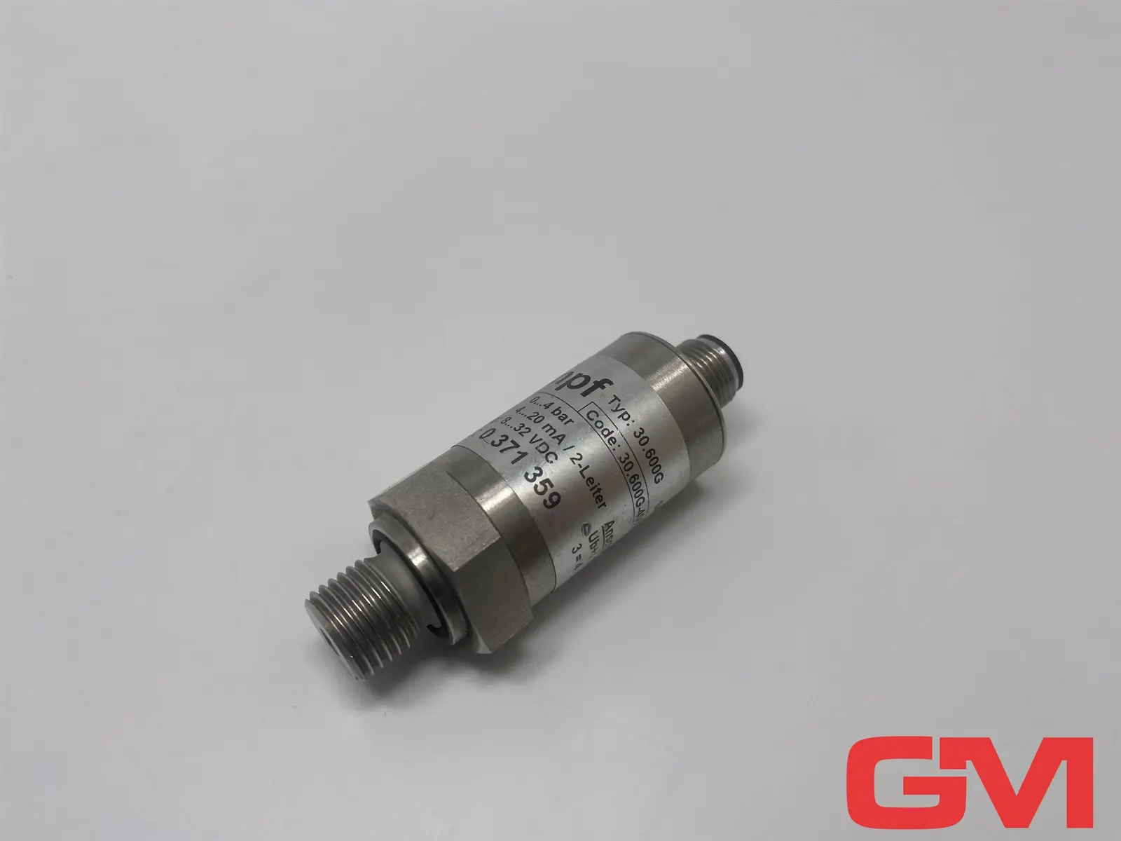 Produktfoto 1 von Trumpf Druckmessumformer 30.600G-4001-R-1-8-M1T-300-2-1-000 transmitter 0371359