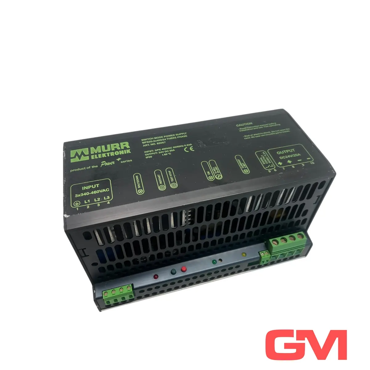 Produktfoto 1 von Murrelektronik Schaltnetzteil MPS20-3x400/24 power supply 85067 3-phasig