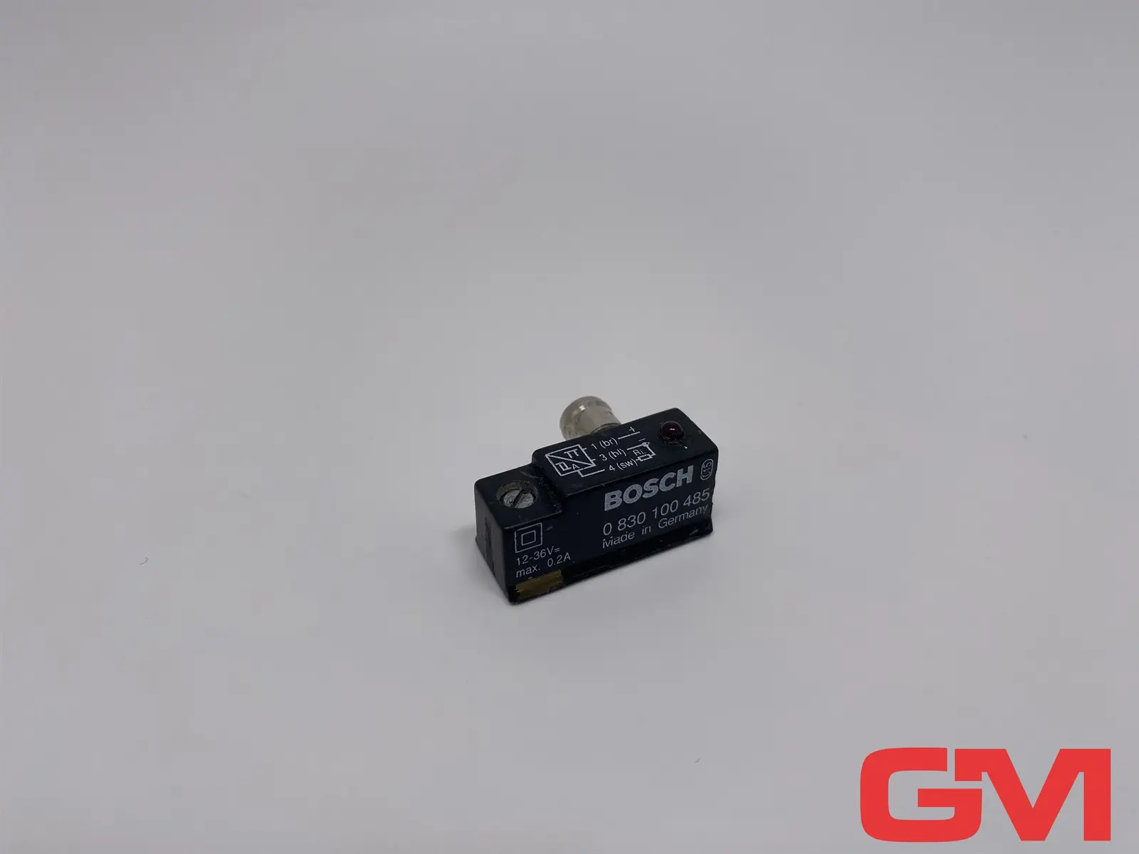 Produktfoto 1 von Bosch Zylinderschalter 0 830 100 485 cylinder switch 12-36V DC 0,2A 0830100485