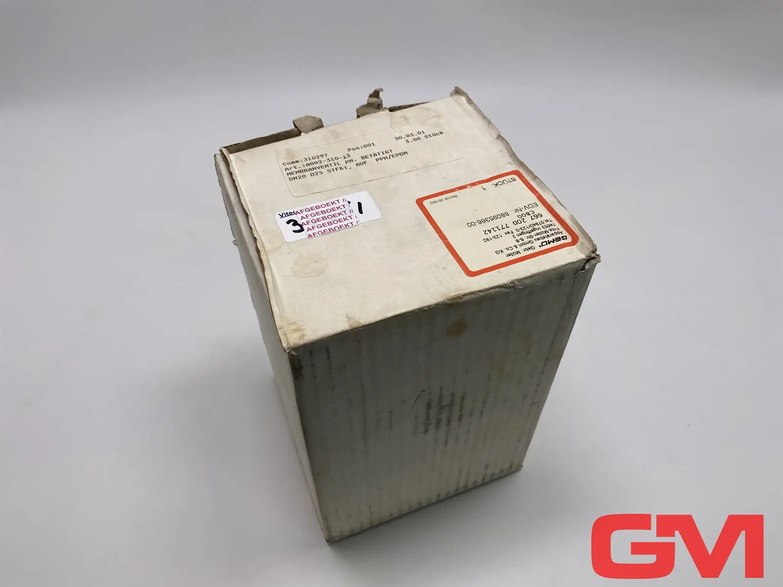 Produktfoto 1 von Gemü Membranventil 667 20D 771142 C800 diaphragm valve 88095366-00 PST 4,0-6,0