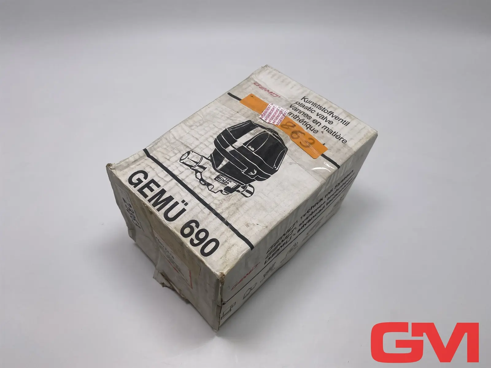 Produktfoto 1 von Gemü Kunststoff Membranventil 690 20D771141 plastic diaphragm valve 88072418