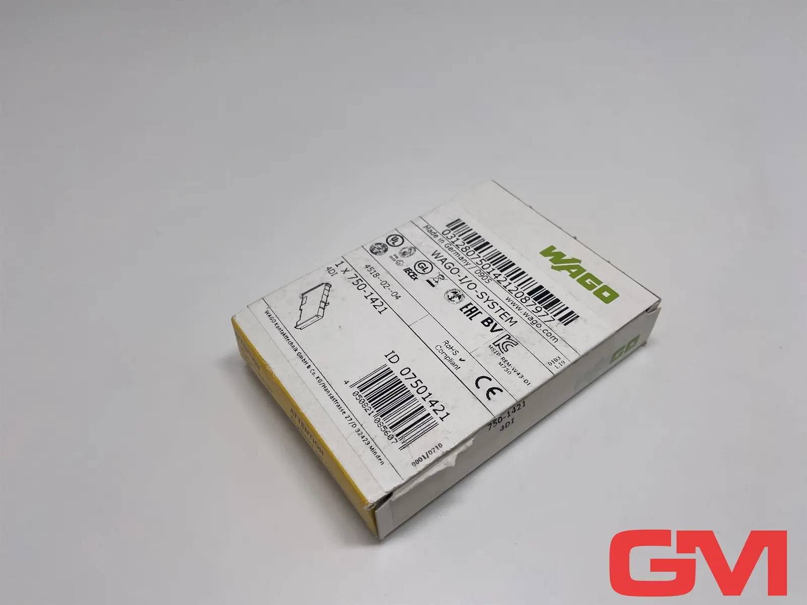 Produktfoto 1 von Wago Digitaleingangsmodul 750-1421 digital input module 4-Kanal-Digitaleingang