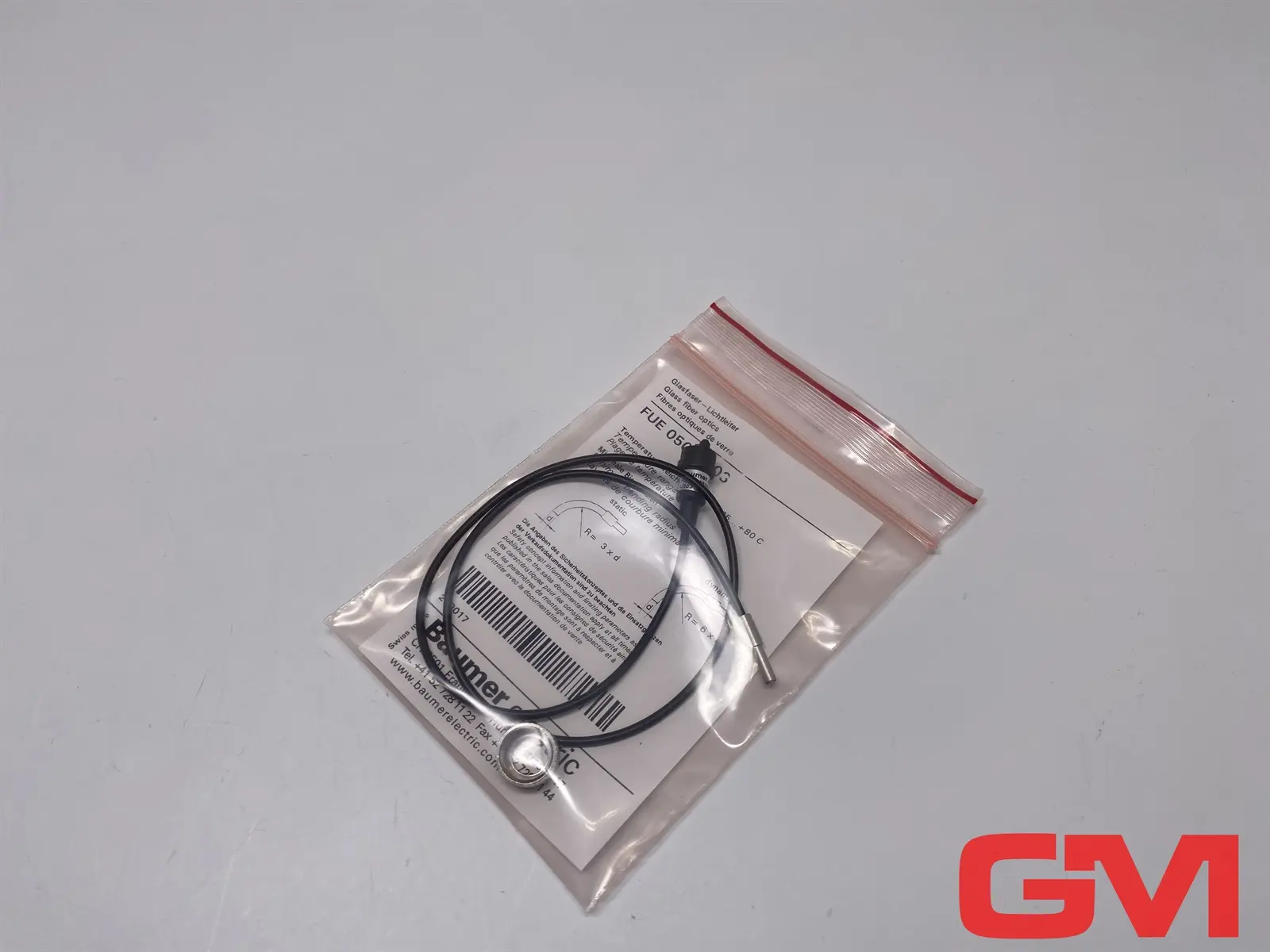 Produktfoto 1 von Baumer Glasfaser Lichleiter FUE 050B2003 glass fiber optic sensor 259017