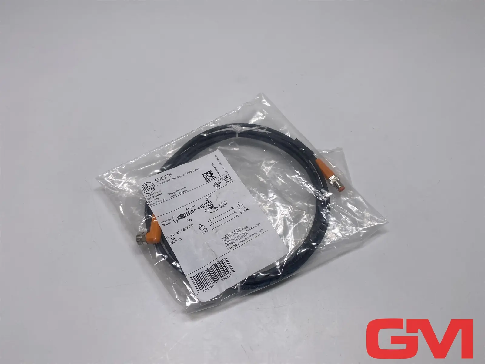 Produktfoto 1 von ifm Verbindungskabel EVC278 VDOAF030MSS0002H03STGF030MSS connecting cable