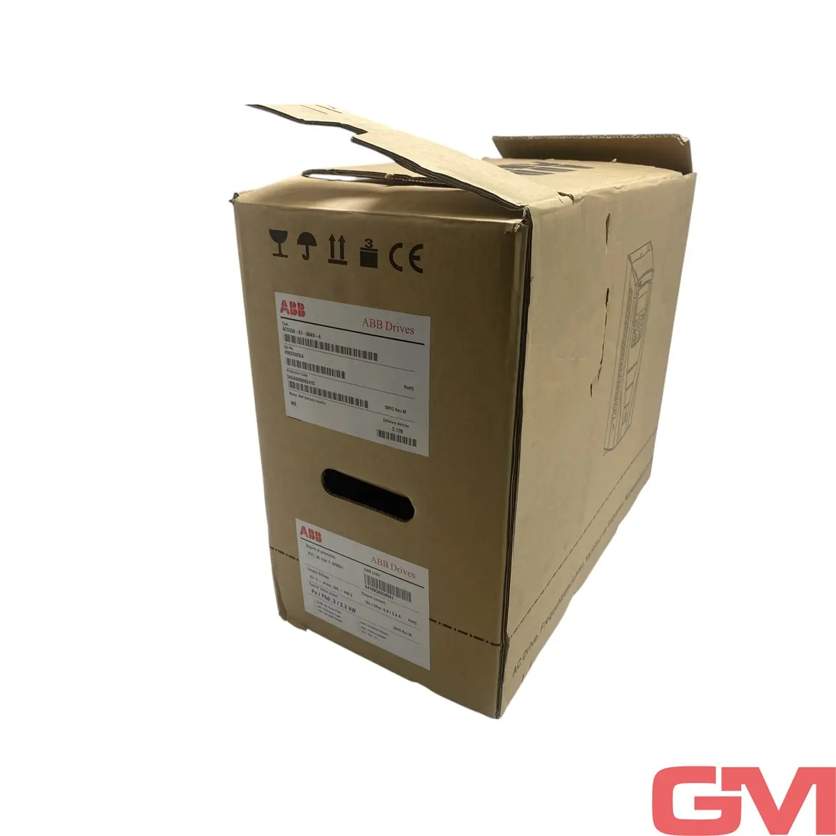 Produktfoto 1 von ABB Frequenzumrichter ACS550-01-06A9-4 mit Keypad ACS-CP-A und Zubehör