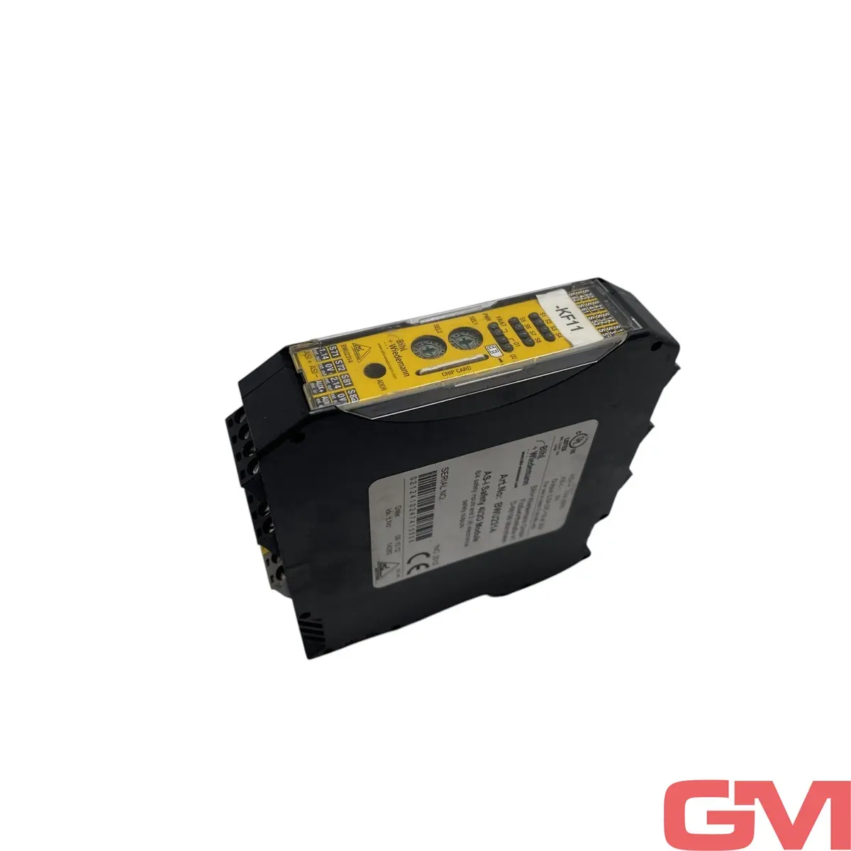 Produktfoto 1 von Bihl+Wiedemann Sicherheitsrelay BWU2314 ASi Safety E/A Modul,