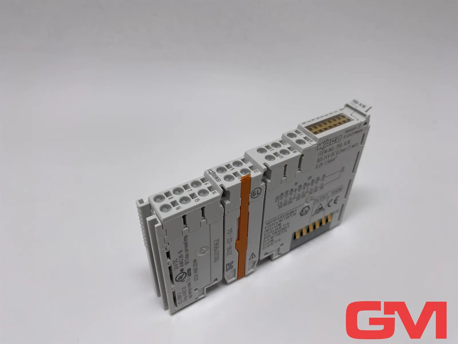Produktfoto 1 von Wago 8-Kanal-Digitaleingangsmodul 750-1416 input module 8DI 24VDC 0,2ms