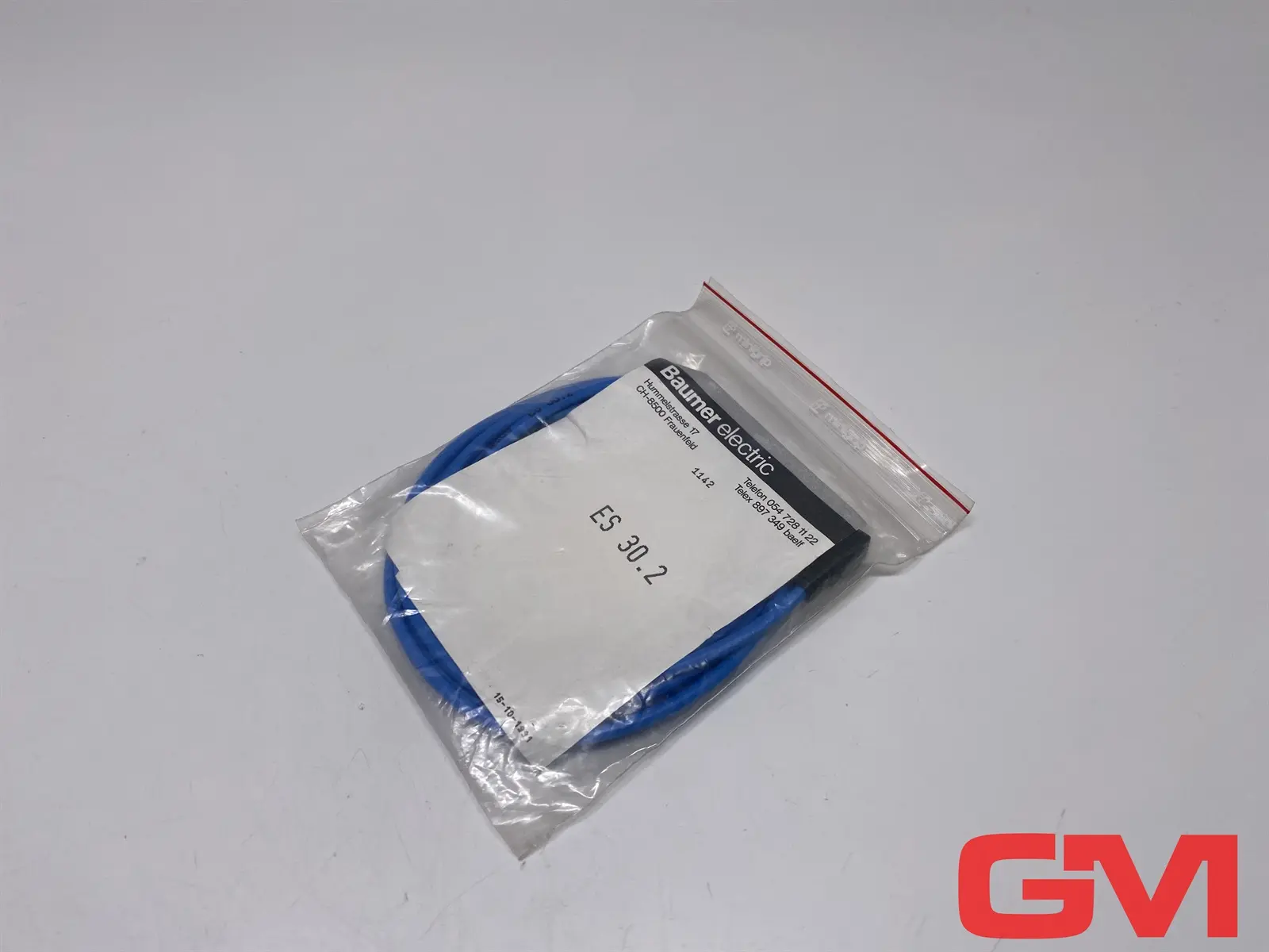 Produktfoto 1 von Baumer Kabel und Stecker ES 30.2 connector and cable M8x1 2pin 2m PVC