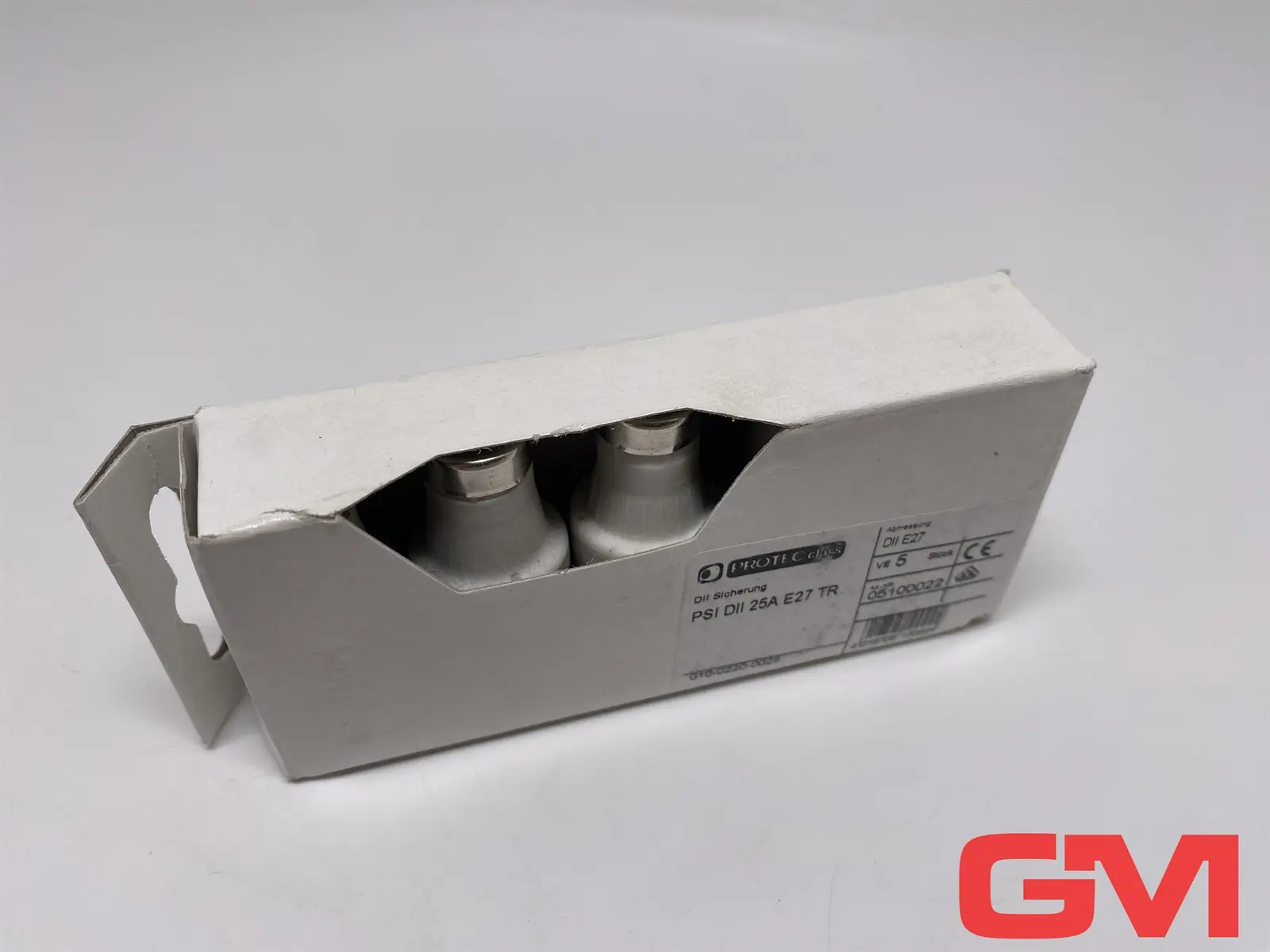 Produktfoto 1 von VE 5x PROTEC.class Diazed-Sicherung PSI DII 25A E27 05100022 fuse link