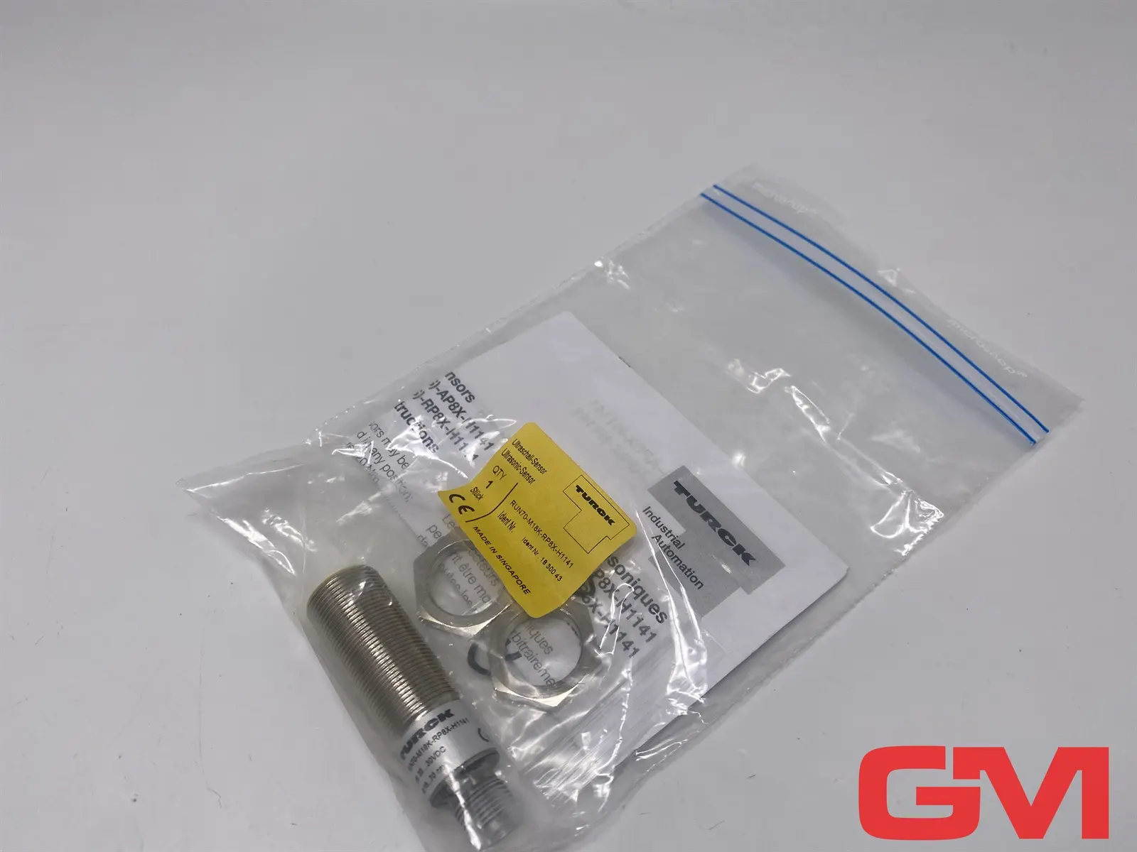 Produktfoto 1 von Turck Ultraschall-Sensor RUN70-M18K-RP8X-H1141 Ultrasonic-Sensor 1830043