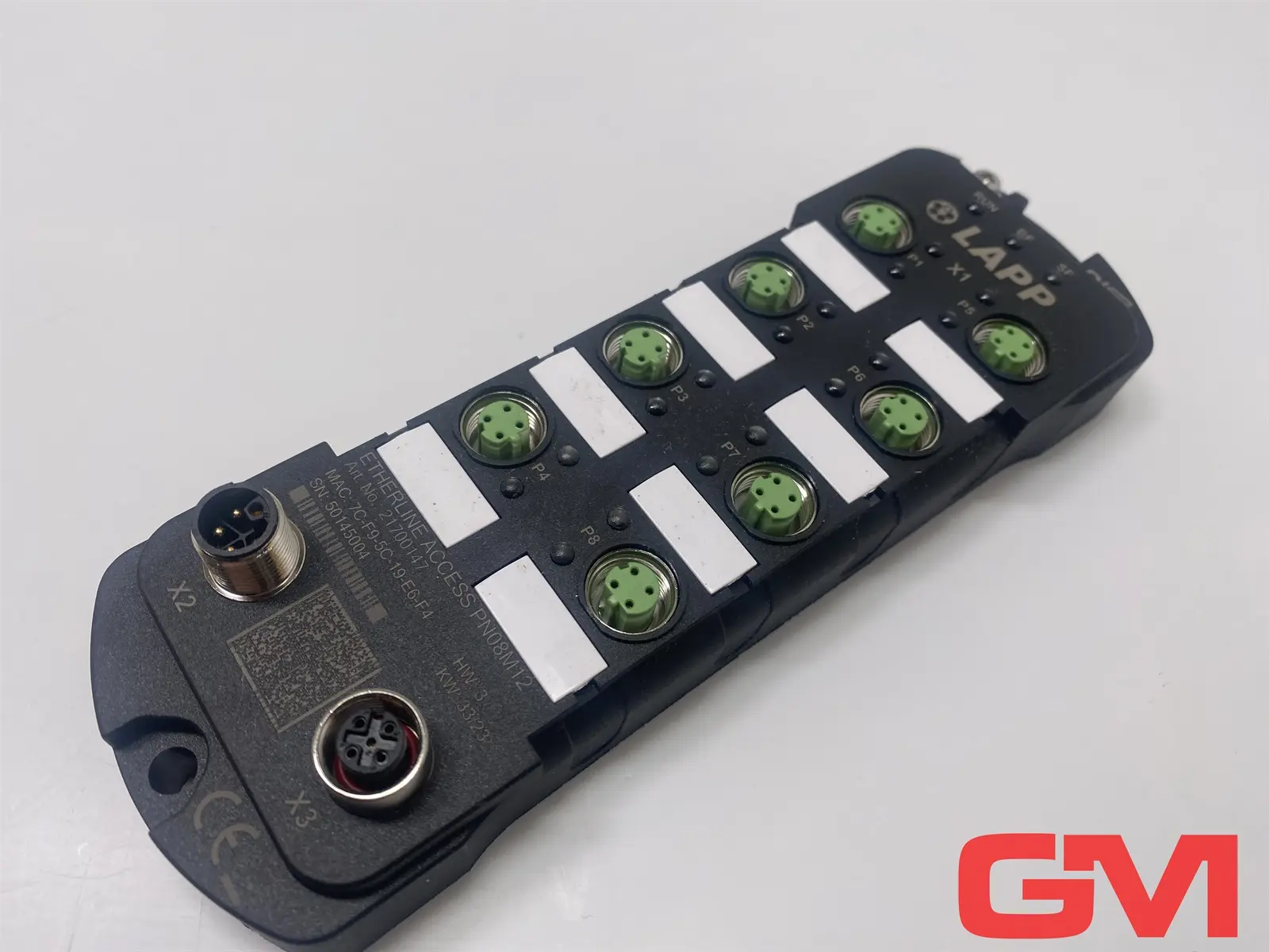 Produktfoto 1 von Lapp Managed Switch ETHERLINE ACCESS PN08M12 21700147 8xM 12 PROFINET