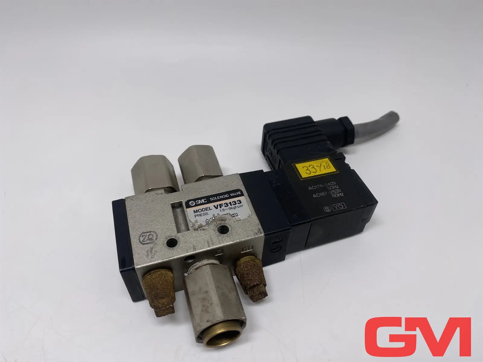 SMC Magnetventil VF3133 solenoid valve Spule AC176-242V 50Hz AC187-253V 60Hz