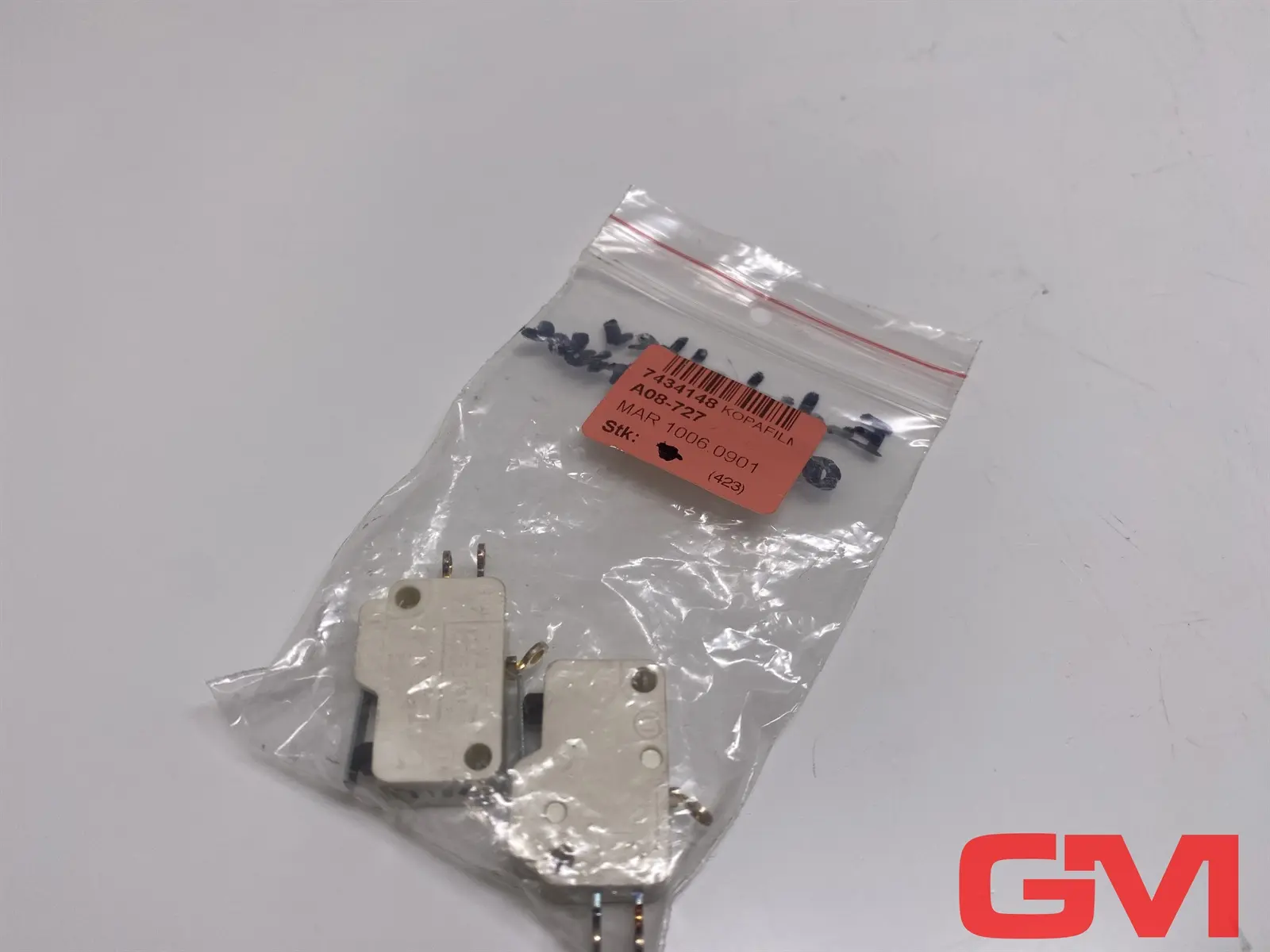 Produktfoto 1 von VE 2x Marquardt Mikroschalter 1006-0901 micro switch 10A Schnappschalter