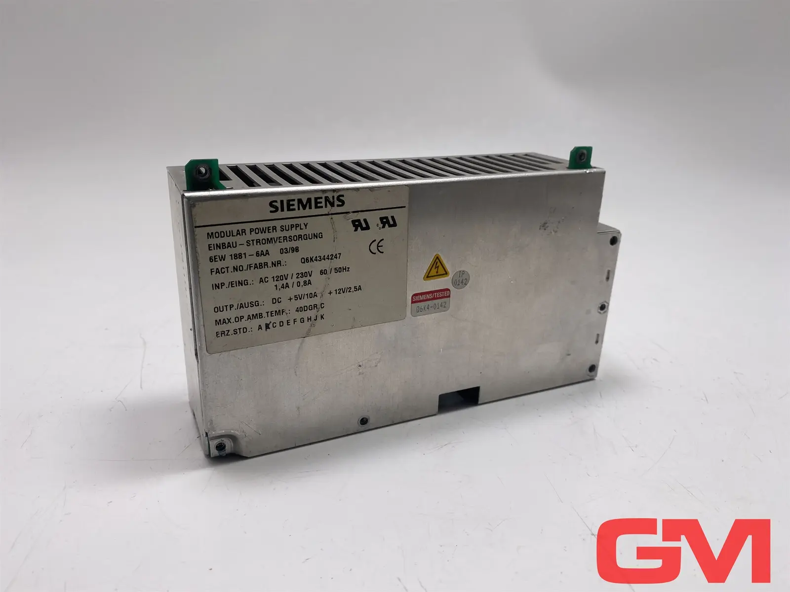Produktfoto 1 von Siemens Einbau-Stromversorgung 6EW1881-6AA modular power supply SIMATIC E-St.B