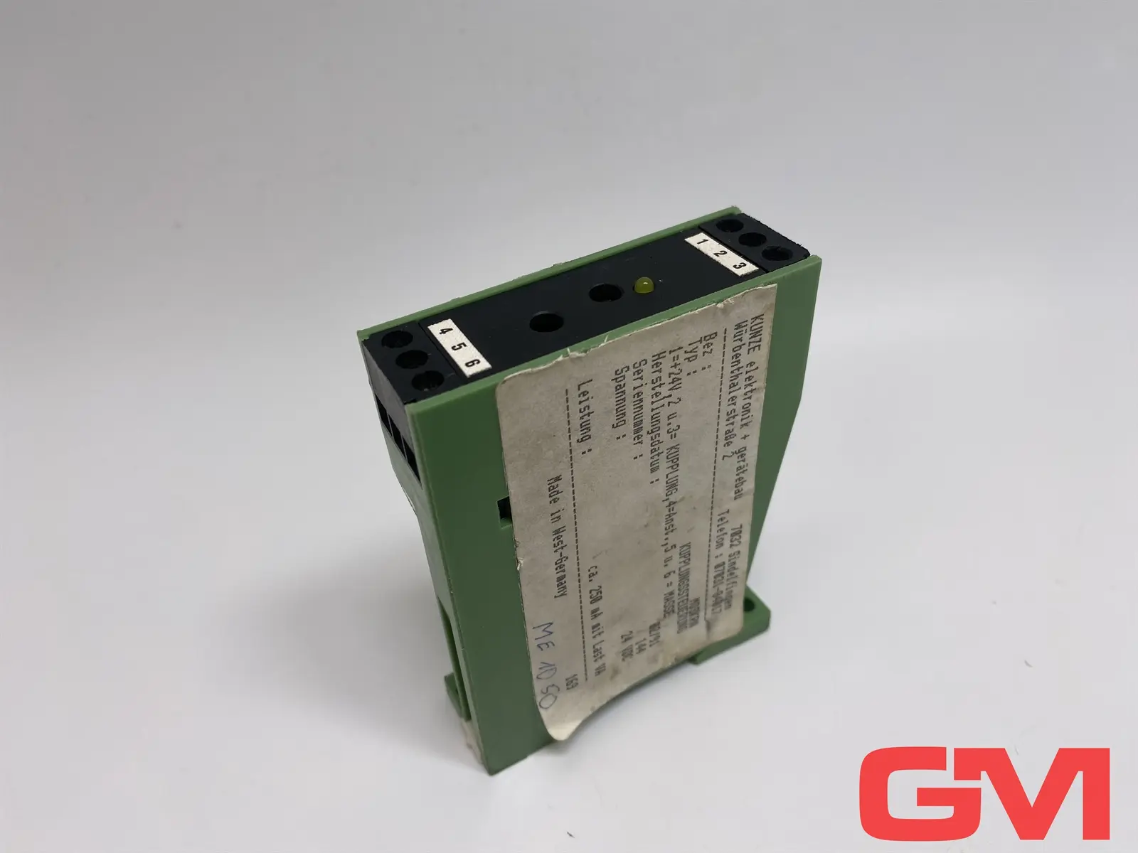Kunze Kupplungssteuerung MOSKRN clutch control 24 VDC 250 mA ME1050 Modul