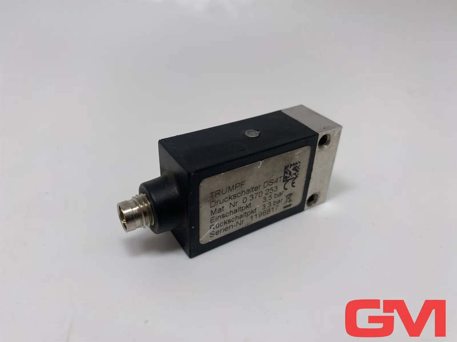 Produktfoto 1 von Trumpf Druckschalter DS4T pressure switch 3,5bar / 3,3bar 0370253 DS 4T