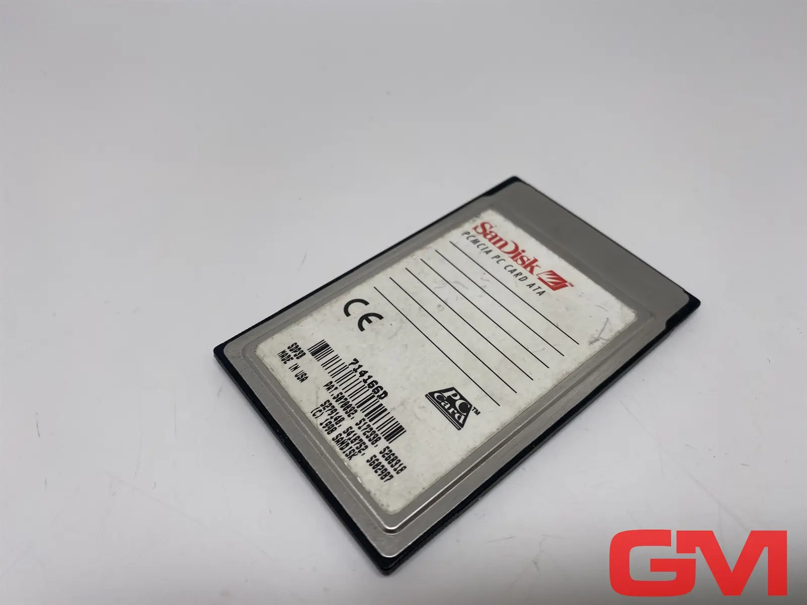 Produktfoto 1 von SanDisk Speicherkarte SDP3B memory card Flashdisk PCMCIA PC card ATA 32MB