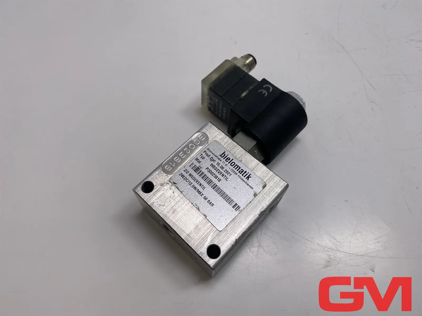 Produktfoto 1 von bielomatik 2/2 Wegeventil P30023818 2/2 way directional valve 24VDC 12,5W