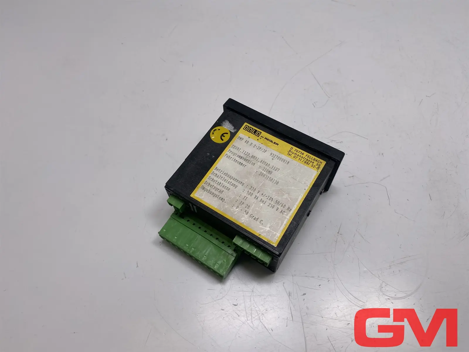Produktfoto 1 von Dold Regler DMP 48 E Z-2P/3P controller 9327000018 Programmversion 310M0