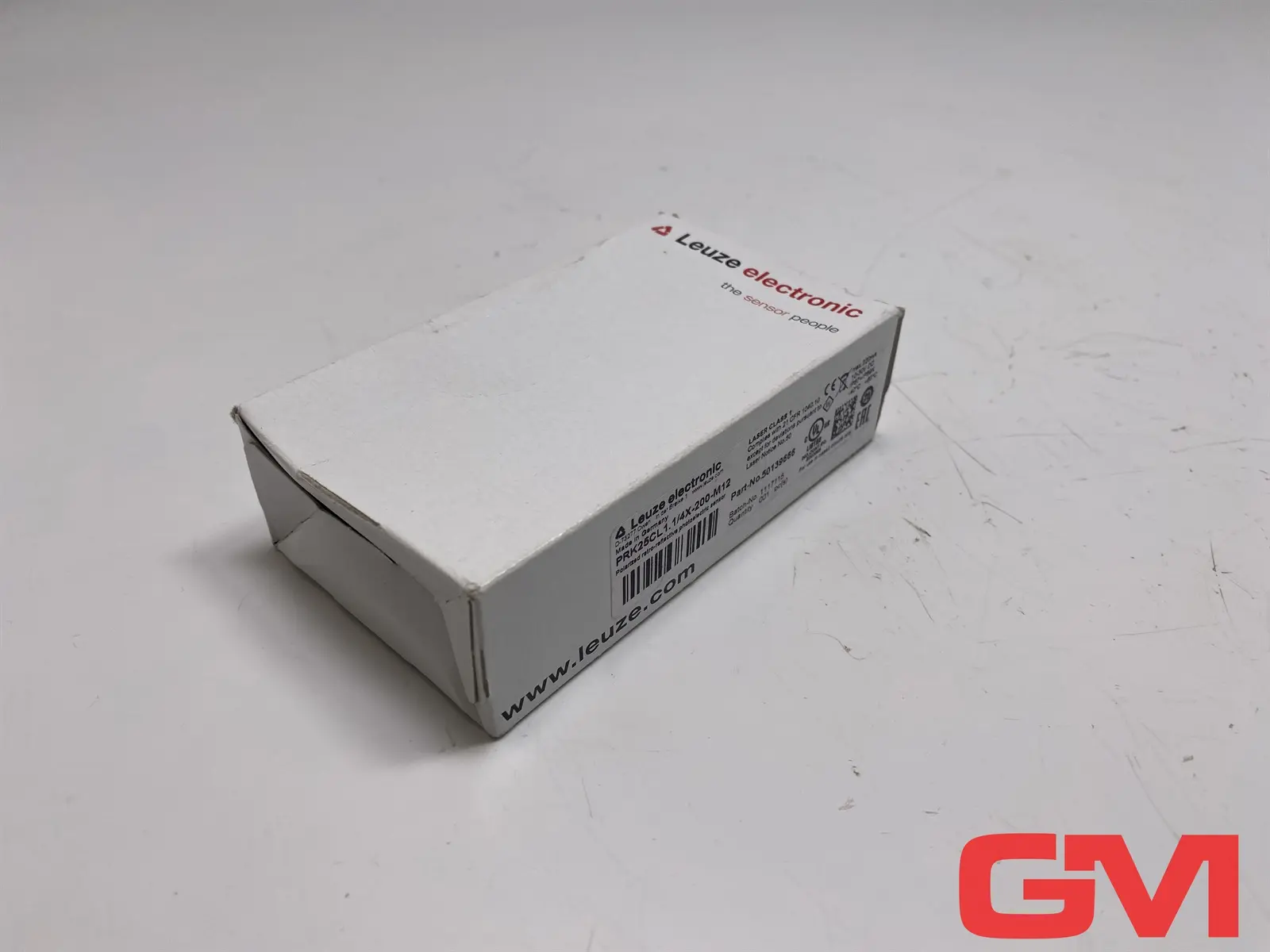 Produktfoto 1 von Leuze Reflex-Lichtschranke PRK25CL1.1/4X-200-M12 photoelectric sensor 50139666
