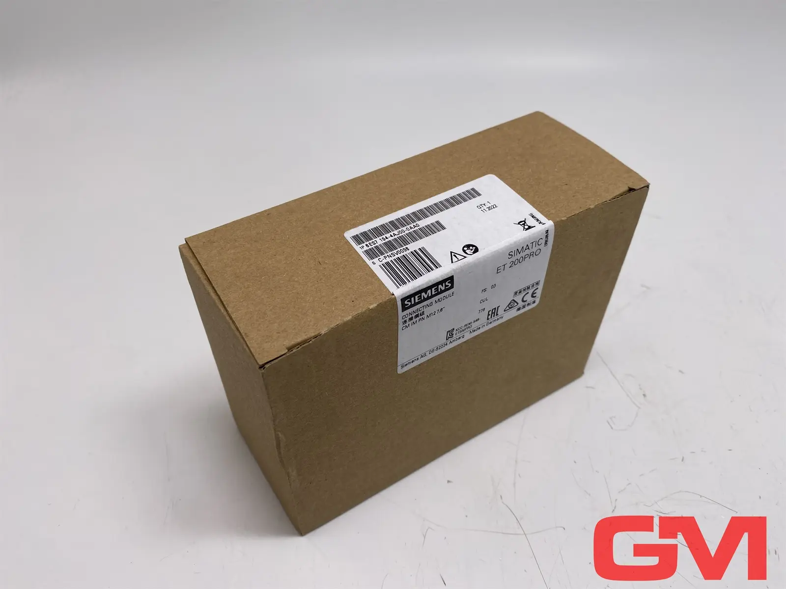 Produktfoto 1 von Siemens Anschlussmodul 6ES7194-4AJ00-0AA0 connecting module FS: 03 SIMATIC DP