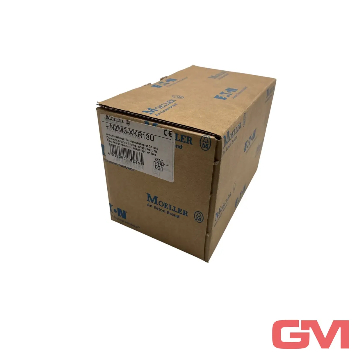 Produktfoto 1 von Moeller Anschlussblock für Geräteadapter +NZM3-XKR13U connection block 3p 115796
