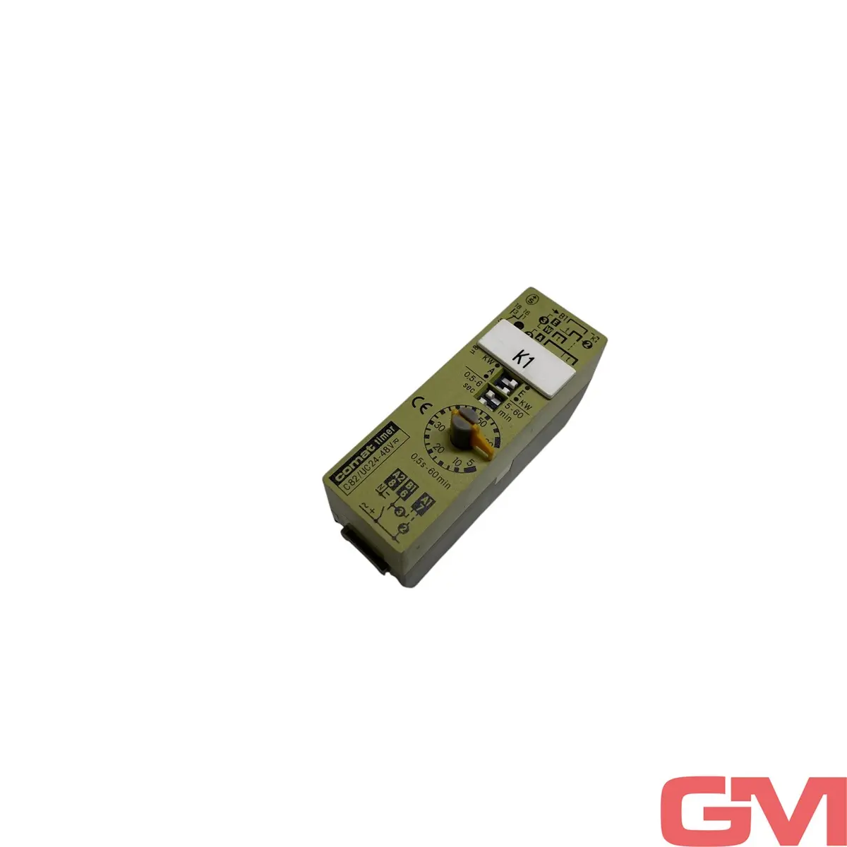 Produktfoto 1 von Comat Economy-Zeitrelais C82/UC24-48V time relay timer 0,5s-60min Multifunktion