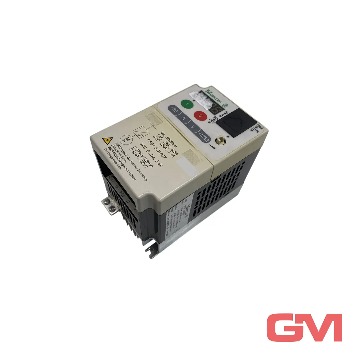 Produktfoto 1 von Moeller Frequenzumrichter DF51-322-037 frequency inverter 1/3 AC 230V