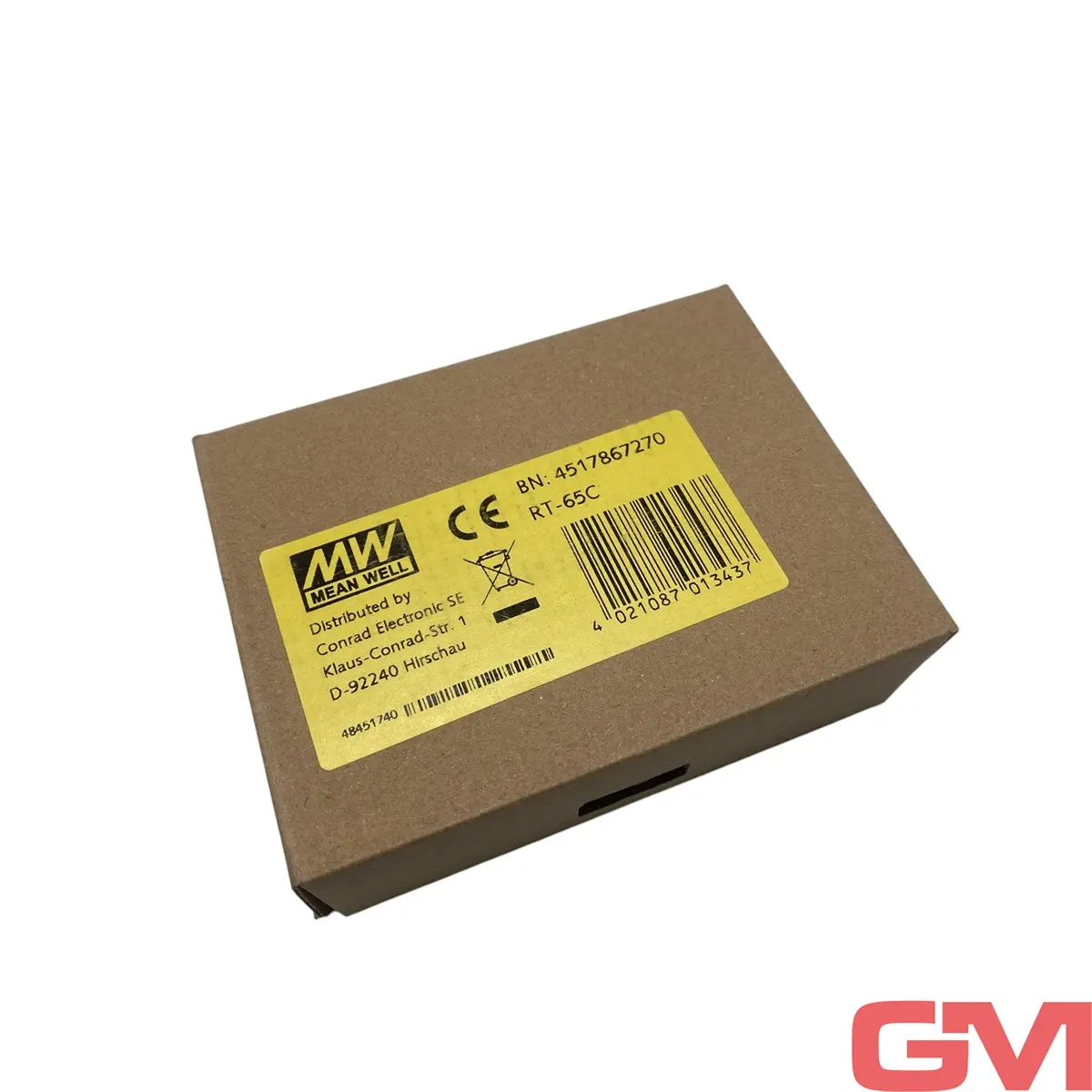 Produktfoto 1 von Mean Well Schaltnetzteil RT-65C switching power supply 65W Stromversorgung