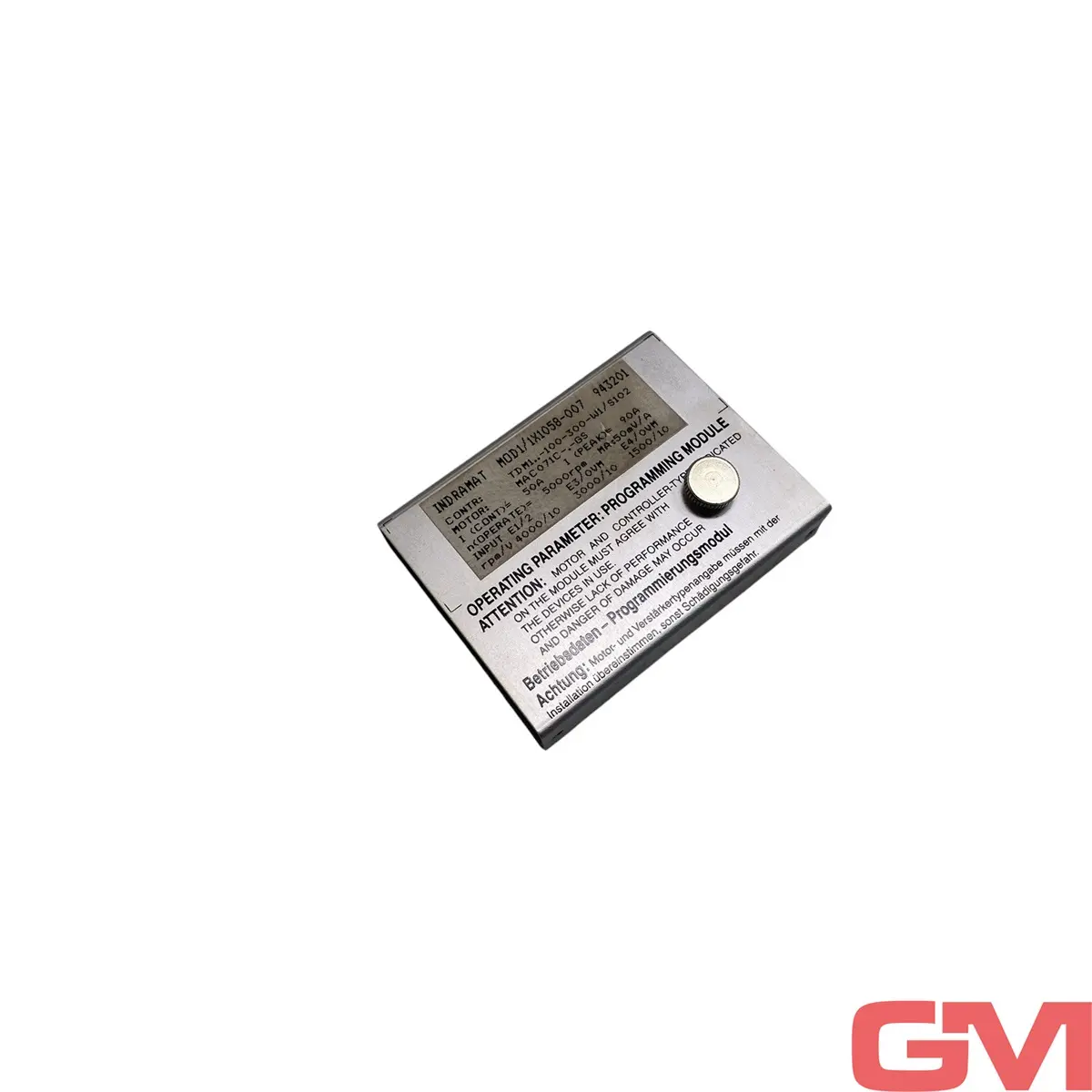 Produktfoto 1 von Indramat Modul MOD1/1X1058-007 programming module 943201