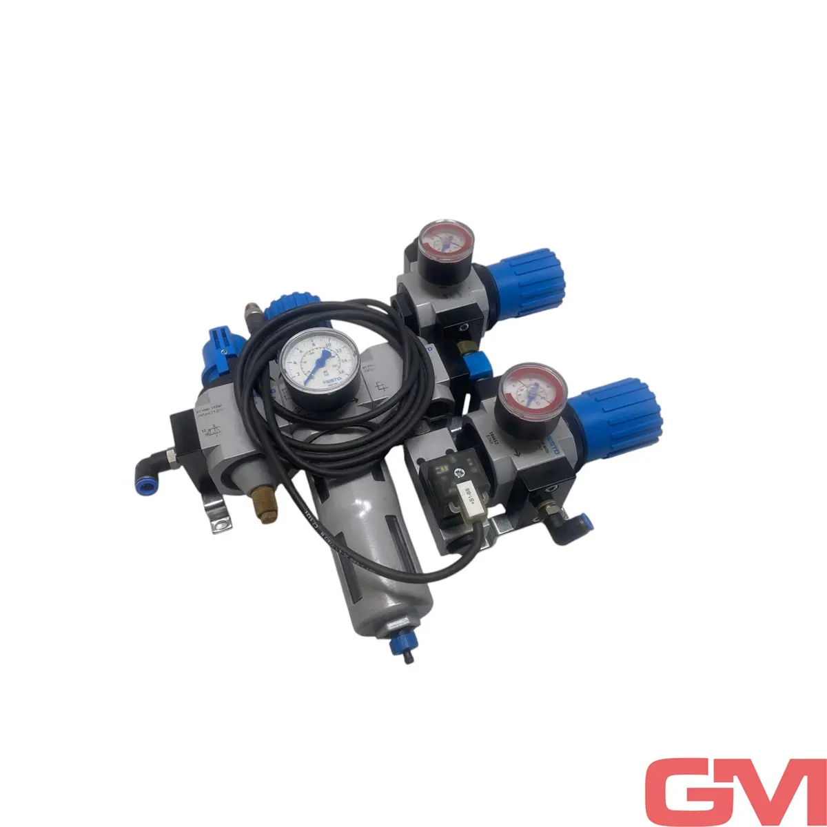 Produktfoto 1 von Festo Wartungseinheit LFR-1/4-D-MIDI-KF-A service unit 185772 + 2x 186452