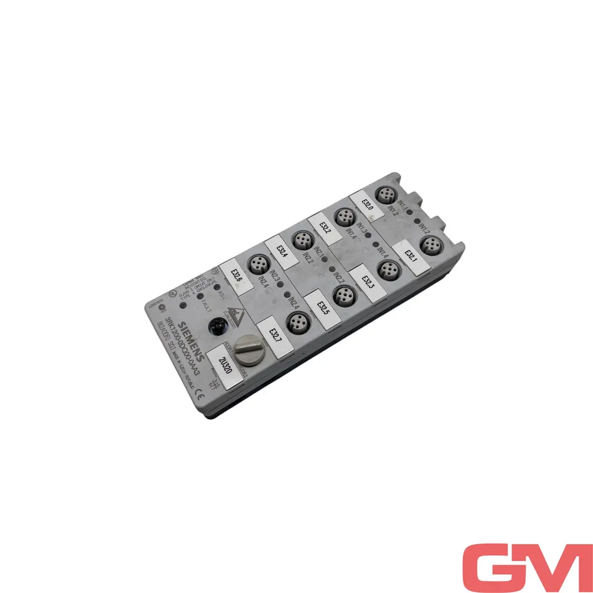 Produktfoto 1 von Siemens AS-i Kompaktmodul K60 digital 8DI 3RK1200-0DQ00-0AA3 compackt module E04