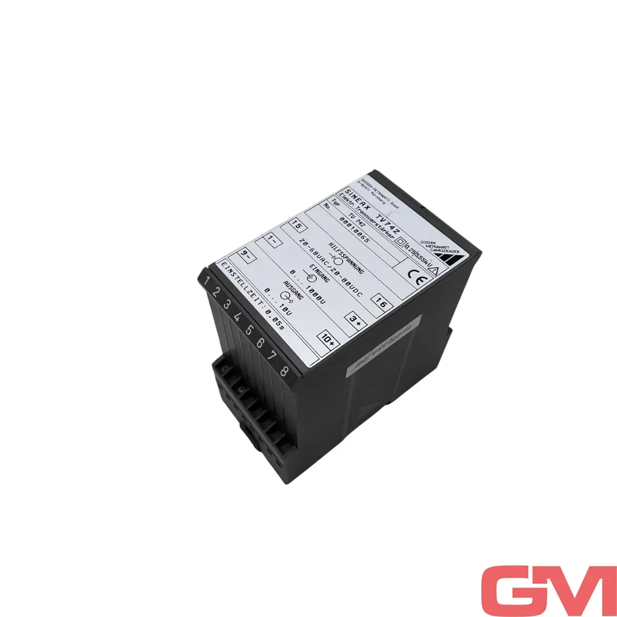 Produktfoto 1 von Gossen Metrawatt Elektronischer Trennverstärker SINEAX TV742 Isolation amplifier