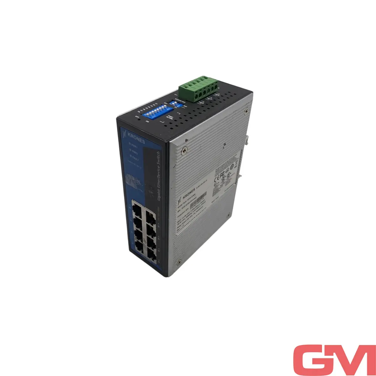 Produktfoto 1 von Krones Netzwerk Switch EDS-G308 Gigabit unmanaged Ethernet switch Rev. 1.2