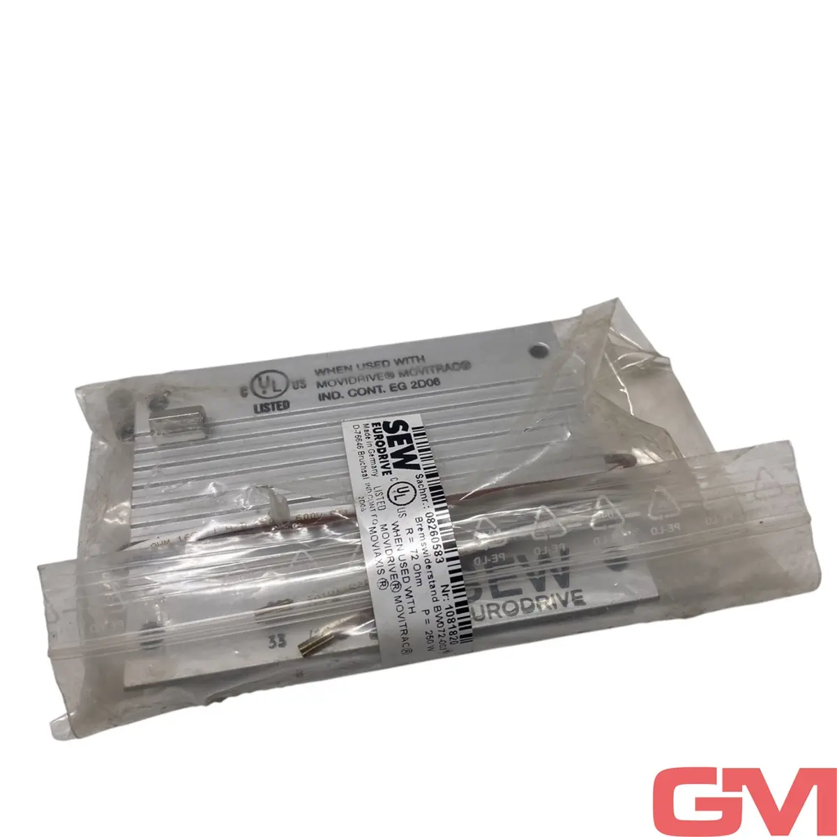 Produktfoto 1 von SEW Eurodrive Bremswiderstand BW072-003 brake resistor 08260583 72Ohm 250W