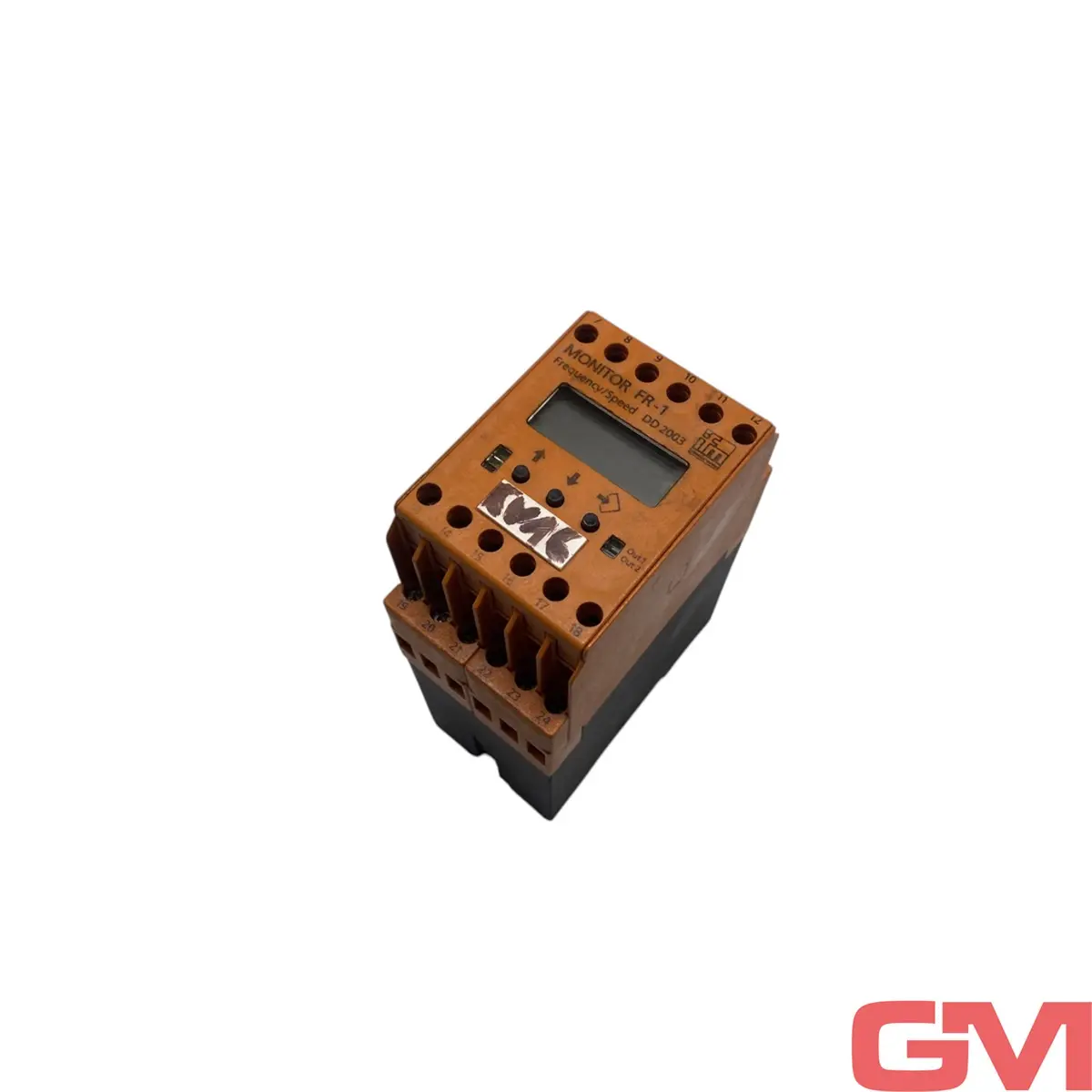 Produktfoto 1 von ifm Auswerteeinheit DD0203 Monitor FR-1 110-240VAC 24VDC Klammer fehlt