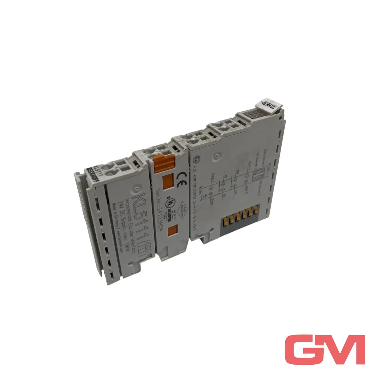 Produktfoto 1 von Beckhoff Busklemme KL5111 1-Kanal-Encoder-Interface inkremental Bus Terminal