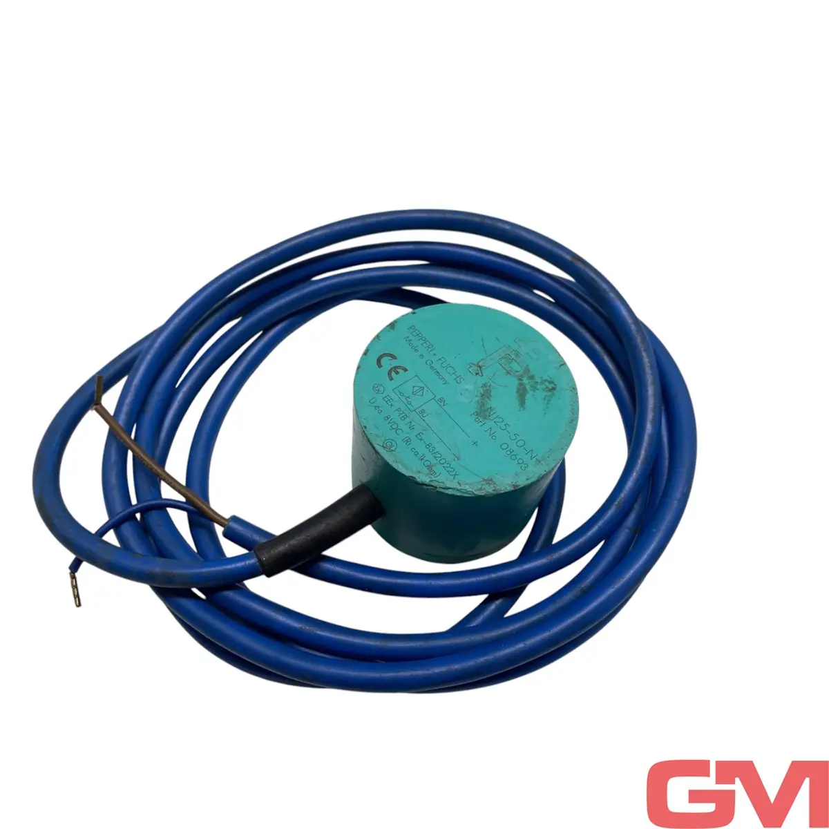 Pepperl+Fuchs Induktiver Sensor NJ25-50-N sensor 08693 leicht beschädigt