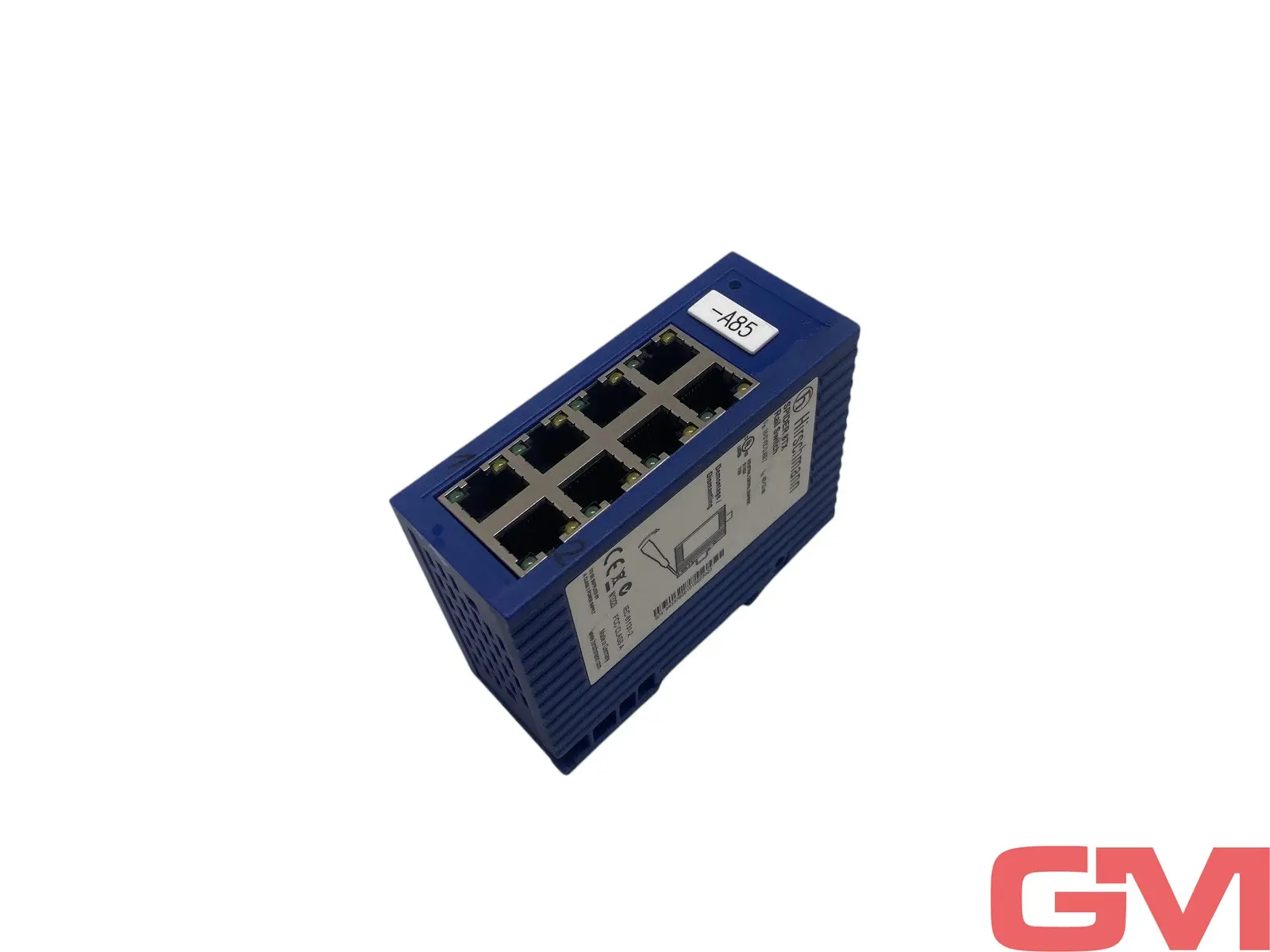 Produktfoto 1 von Hirschmann Ethernet-Switch SPIDER 8TX rail switch 943376001 943 376-001
