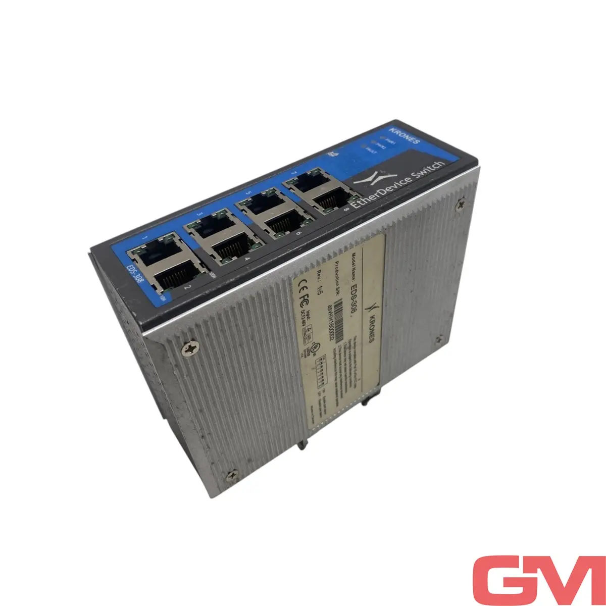 Produktfoto 1 von Krones Unmanaged Ethernet Switch EDS-308 8-port Rev.: 1.5 EtherDevice Switch