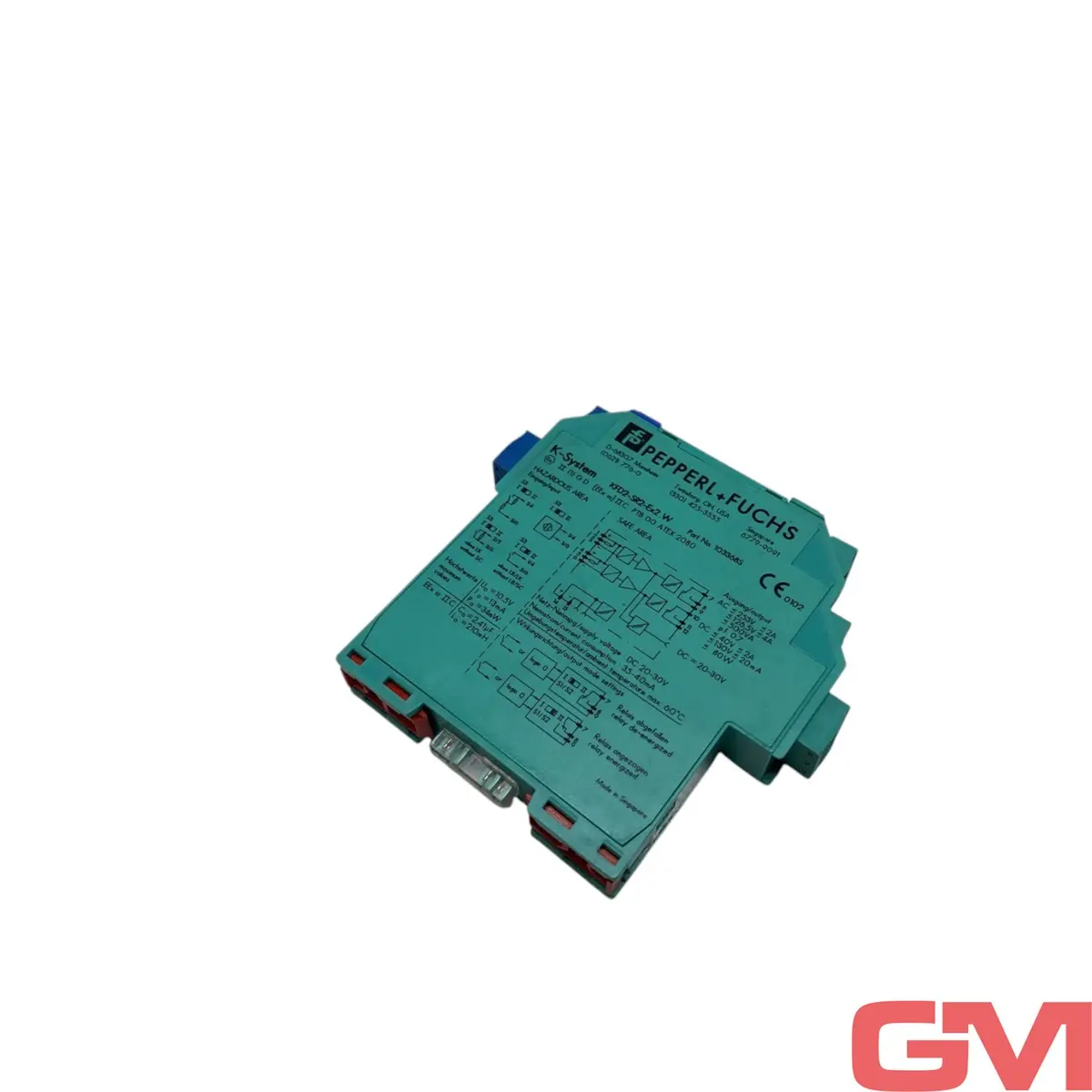 Produktfoto 1 von Pepperl+Fuchs Trennschaltverstärker KFD2-SR2-Ex2.W 103368S Stecker fehlt