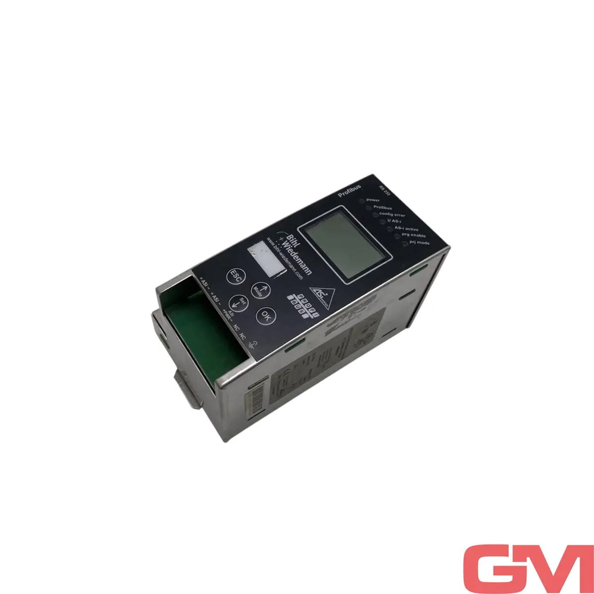 Produktfoto 1 von Bihl+Wiedemann ASi-3 PROFIBUS Gateway BWU1567 in Edelstahl 1 Master