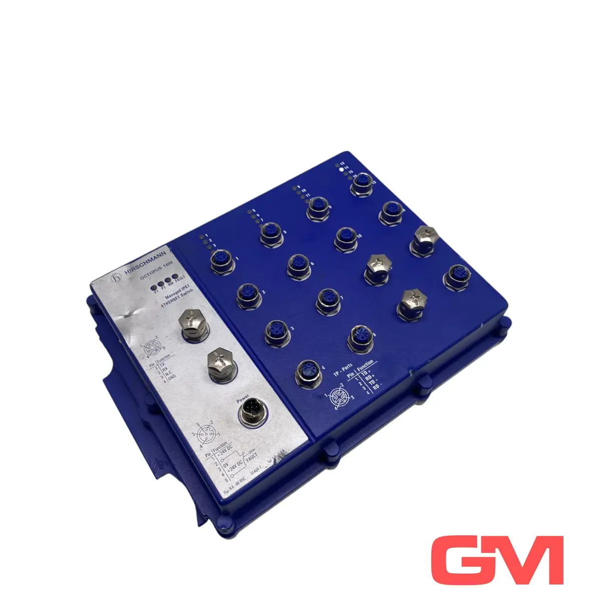 Produktfoto 1 von Hirschmann Managed IP67 Ethernet Switch OCTOPUS 16M 943912001 beschädigt